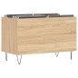vidaXL Plattenschrank Sonoma-Eiche 74,5x38x48 cm Holzwerkstoff vidaXL Plattenschrank Sonoma-Eiche 74,5x38x48 cm Holzwerkstoff