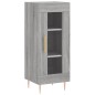 vidaXL Highboard Grau Sonoma 34,5x34x180 cm Holzwerkstoff vidaXL Highboard Grau Sonoma 34,5x34x180 cm Holzwerkstoff