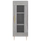 vidaXL Highboard Grau Sonoma 34,5x34x180 cm Holzwerkstoff vidaXL Highboard Grau Sonoma 34,5x34x180 cm Holzwerkstoff