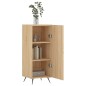 vidaXL Sideboard Sonoma-Eiche 34,5x34x90 cm Holzwerkstoff vidaXL Sideboard Sonoma-Eiche 34,5x34x90 cm Holzwerkstoff