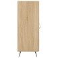 vidaXL Sideboard Sonoma-Eiche 34,5x34x90 cm Holzwerkstoff vidaXL Sideboard Sonoma-Eiche 34,5x34x90 cm Holzwerkstoff