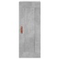 vidaXL Highboard Betongrau 34,5x34x180 cm Holzwerkstoff vidaXL Highboard Betongrau 34,5x34x180 cm Holzwerkstoff