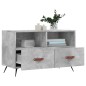 vidaXL TV-Schrank Betongrau 80x36x50 cm Holzwerkstoff vidaXL TV-Schrank Betongrau 80x36x50 cm Holzwerkstoff