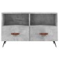 vidaXL TV-Schrank Betongrau 80x36x50 cm Holzwerkstoff vidaXL TV-Schrank Betongrau 80x36x50 cm Holzwerkstoff