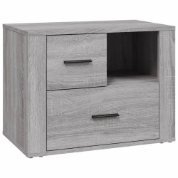 vidaXL Nachttisch Grau Sonoma 60x36x45 cm Holzwerkstoff