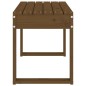 vidaXL Gartenbank Honigbraun 80x38x45 cm Massivholz Kiefer