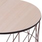 vidaXL Couchtisch Kupfer Ø 47 cm vidaXL Couchtisch Kupfer Ø 47 cm