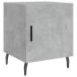 vidaXL Nachttisch Betongrau 40x40x50 cm Holzwerkstoff vidaXL Nachttisch Betongrau 40x40x50 cm Holzwerkstoff