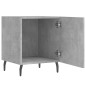 vidaXL Nachttisch Betongrau 40x40x50 cm Holzwerkstoff vidaXL Nachttisch Betongrau 40x40x50 cm Holzwerkstoff