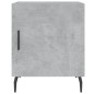 vidaXL Nachttisch Betongrau 40x40x50 cm Holzwerkstoff vidaXL Nachttisch Betongrau 40x40x50 cm Holzwerkstoff