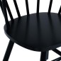 vidaXL Esszimmerstühle 2 Stk. Schwarz Gummiholz Massiv vidaXL Esszimmerstühle 2 Stk. Schwarz Gummiholz Massiv