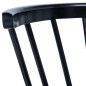 vidaXL Esszimmerstühle 2 Stk. Schwarz Gummiholz Massiv vidaXL Esszimmerstühle 2 Stk. Schwarz Gummiholz Massiv