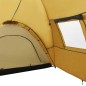 vidaXL Camping-Zelt Iglu 650x240x190 cm 8 Personen Gelb vidaXL Camping-Zelt Iglu 650x240x190 cm 8 Personen Gelb