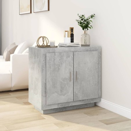 vidaXL Sideboard Betongrau 80x40x75 cm Holzwerkstoff