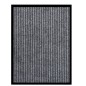 vidaXL Fußmatte Gestreift Grau 60x80 cm vidaXL Fußmatte Gestreift Grau 60x80 cm