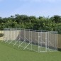 vidaXL Outdoor-Hundezwinger Silbern 2x14x2 m Verzinkter Stahl vidaXL Outdoor-Hundezwinger Silbern 2x14x2 m Verzinkter Stahl