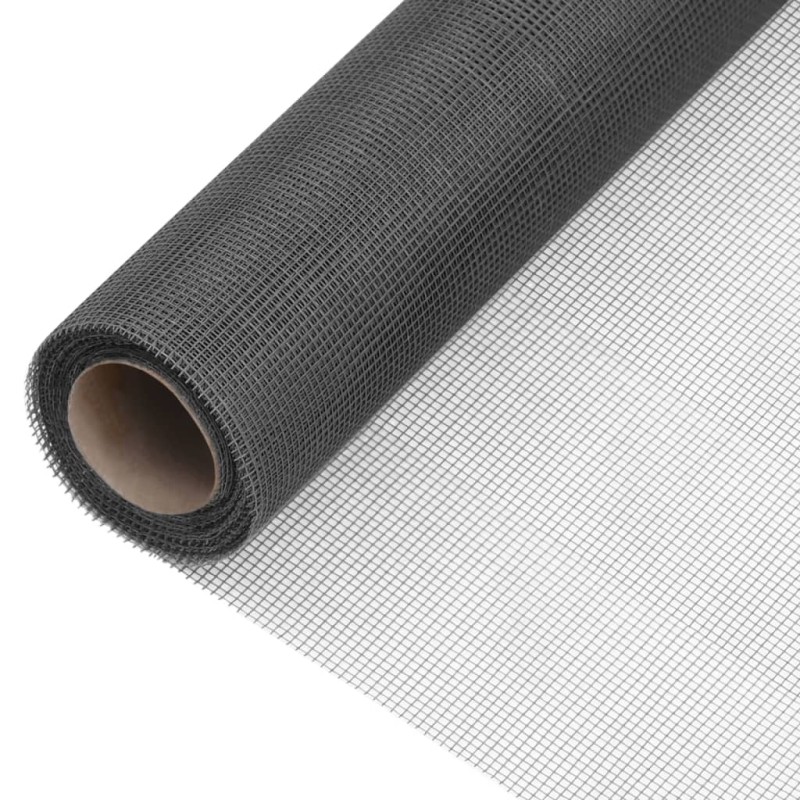 vidaXL Fliegengitter Fiberglas 60x2000 cm Schwarz vidaXL Fliegengitter Fiberglas 60x2000 cm Schwarz