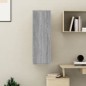 vidaXL TV-Schrank Grau Sonoma 30,5x30x90 cm Holzwerkstoff vidaXL TV-Schrank Grau Sonoma 30,5x30x90 cm Holzwerkstoff