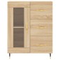 vidaXL Sideboard Sonoma-Eiche 69,5x34x90 cm Holzwerkstoff vidaXL Sideboard Sonoma-Eiche 69,5x34x90 cm Holzwerkstoff