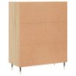 vidaXL Sideboard Sonoma-Eiche 69,5x34x90 cm Holzwerkstoff vidaXL Sideboard Sonoma-Eiche 69,5x34x90 cm Holzwerkstoff