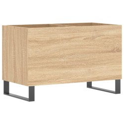 vidaXL Plattenschrank Sonoma-Eiche 74,5x38x48 cm Holzwerkstoff