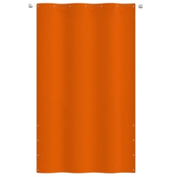 vidaXL Balkon-Sichtschutz Orange 140x240 cm Oxford-Gewebe