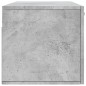 vidaXL Wandschrank Betongrau 100x36,5x35 cm Holzwerkstoff vidaXL Wandschrank Betongrau 100x36,5x35 cm Holzwerkstoff