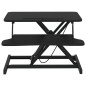 vidaXL Arbeitsstation Verstellbar 60x40x(13-41,5) cm Stahl vidaXL Arbeitsstation Verstellbar 60x40x(13-41,5) cm Stahl