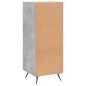 vidaXL Sideboard Betongrau 34,5x34x90 cm Holzwerkstoff vidaXL Sideboard Betongrau 34,5x34x90 cm Holzwerkstoff