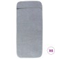 vidaXL Strandtücher 6 Stk. Grau 60x135 cm Stoff 400 GSM vidaXL Strandtücher 6 Stk. Grau 60x135 cm Stoff 400 GSM