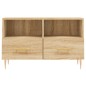 vidaXL TV-Schrank Sonoma-Eiche 80x36x50 cm Holzwerkstoff vidaXL TV-Schrank Sonoma-Eiche 80x36x50 cm Holzwerkstoff