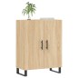 vidaXL Sideboard Sonoma-Eiche 69,5x34x90 cm Holzwerkstoff vidaXL Sideboard Sonoma-Eiche 69,5x34x90 cm Holzwerkstoff