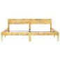 vidaXL Massivholzbett Altholz 200x200 cm vidaXL Massivholzbett Altholz 200x200 cm