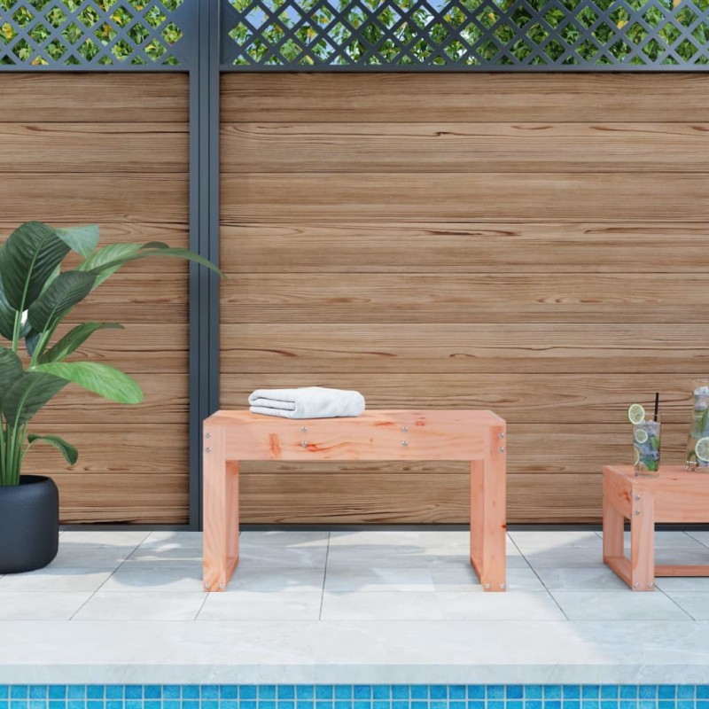 vidaXL Gartenbank 80x38x45 cm Massivholz Douglasie vidaXL Gartenbank 80x38x45 cm Massivholz Douglasie