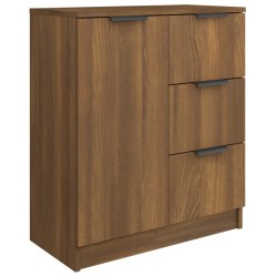 vidaXL Sideboard Braun Eichen-Optik 60x30x70 cm Holzwerkstoff
