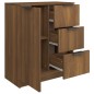 vidaXL Sideboard Braun Eichen-Optik 60x30x70 cm Holzwerkstoff vidaXL Sideboard Braun Eichen-Optik 60x30x70 cm Holzwerkstoff