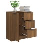 vidaXL Sideboard Braun Eichen-Optik 60x30x70 cm Holzwerkstoff vidaXL Sideboard Braun Eichen-Optik 60x30x70 cm Holzwerkstoff