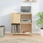 vidaXL Plattenschrank Sonoma-Eiche 84,5x38x89 cm Holzwerkstoff vidaXL Plattenschrank Sonoma-Eiche 84,5x38x89 cm Holzwerkstoff