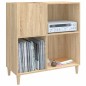 vidaXL Plattenschrank Sonoma-Eiche 84,5x38x89 cm Holzwerkstoff vidaXL Plattenschrank Sonoma-Eiche 84,5x38x89 cm Holzwerkstoff
