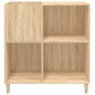 vidaXL Plattenschrank Sonoma-Eiche 84,5x38x89 cm Holzwerkstoff vidaXL Plattenschrank Sonoma-Eiche 84,5x38x89 cm Holzwerkstoff