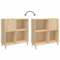 vidaXL Plattenschrank Sonoma-Eiche 84,5x38x89 cm Holzwerkstoff vidaXL Plattenschrank Sonoma-Eiche 84,5x38x89 cm Holzwerkstoff