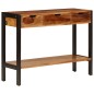 vidaXL Sideboard mit 3 Schubladen 110x35x75 cm Massivholz Palisander vidaXL Sideboard mit 3 Schubladen 110x35x75 cm Massivholz Palisander