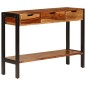 vidaXL Sideboard mit 3 Schubladen 110x35x75 cm Massivholz Palisander vidaXL Sideboard mit 3 Schubladen 110x35x75 cm Massivholz Palisander