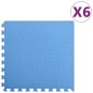 vidaXL Bodenmatten 6 Stk. 2,16 m² EVA-Schaumstoff Blau vidaXL Bodenmatten 6 Stk. 2,16 m² EVA-Schaumstoff Blau
