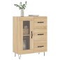 vidaXL Sideboard Sonoma-Eiche 69,5x34x90 cm Holzwerkstoff vidaXL Sideboard Sonoma-Eiche 69,5x34x90 cm Holzwerkstoff
