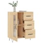 vidaXL Sideboard Sonoma-Eiche 69,5x34x90 cm Holzwerkstoff vidaXL Sideboard Sonoma-Eiche 69,5x34x90 cm Holzwerkstoff