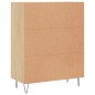 vidaXL Sideboard Sonoma-Eiche 69,5x34x90 cm Holzwerkstoff vidaXL Sideboard Sonoma-Eiche 69,5x34x90 cm Holzwerkstoff