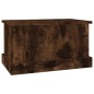 vidaXL Truhe Räuchereiche 50x30x28 cm Holzwerkstoff vidaXL Truhe Räuchereiche 50x30x28 cm Holzwerkstoff