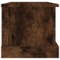 vidaXL Truhe Räuchereiche 50x30x28 cm Holzwerkstoff vidaXL Truhe Räuchereiche 50x30x28 cm Holzwerkstoff