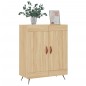 vidaXL Sideboard Sonoma-Eiche 69,5x34x90 cm Holzwerkstoff vidaXL Sideboard Sonoma-Eiche 69,5x34x90 cm Holzwerkstoff